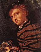 Young Man with Book, Lorenzo Lotto